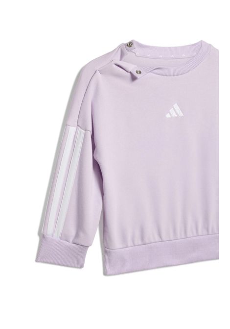 Tuta Adidas Essentials 3 Stripes French Terry Glicine Viola Infant ADIDAS CORE | Tute | KC6152-